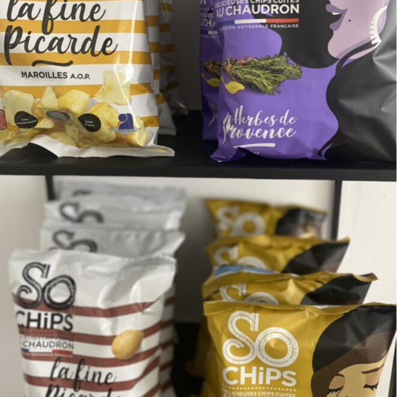 Chips Picarde et Naturelles